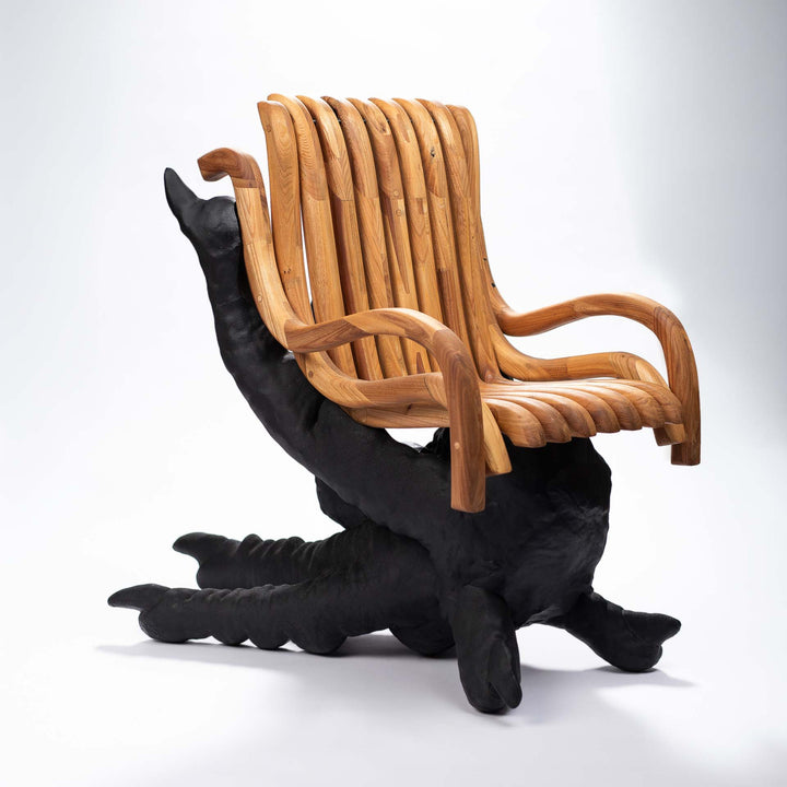 Chicken Feet Chair, front three-quarter view from a slightly different angle